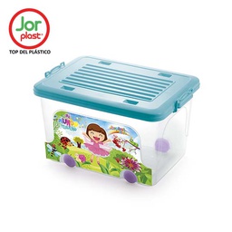 SUPER CAJA ORGANIZADORA # 60 ( 35 LTS) TRANSPARENTE JORPLAST